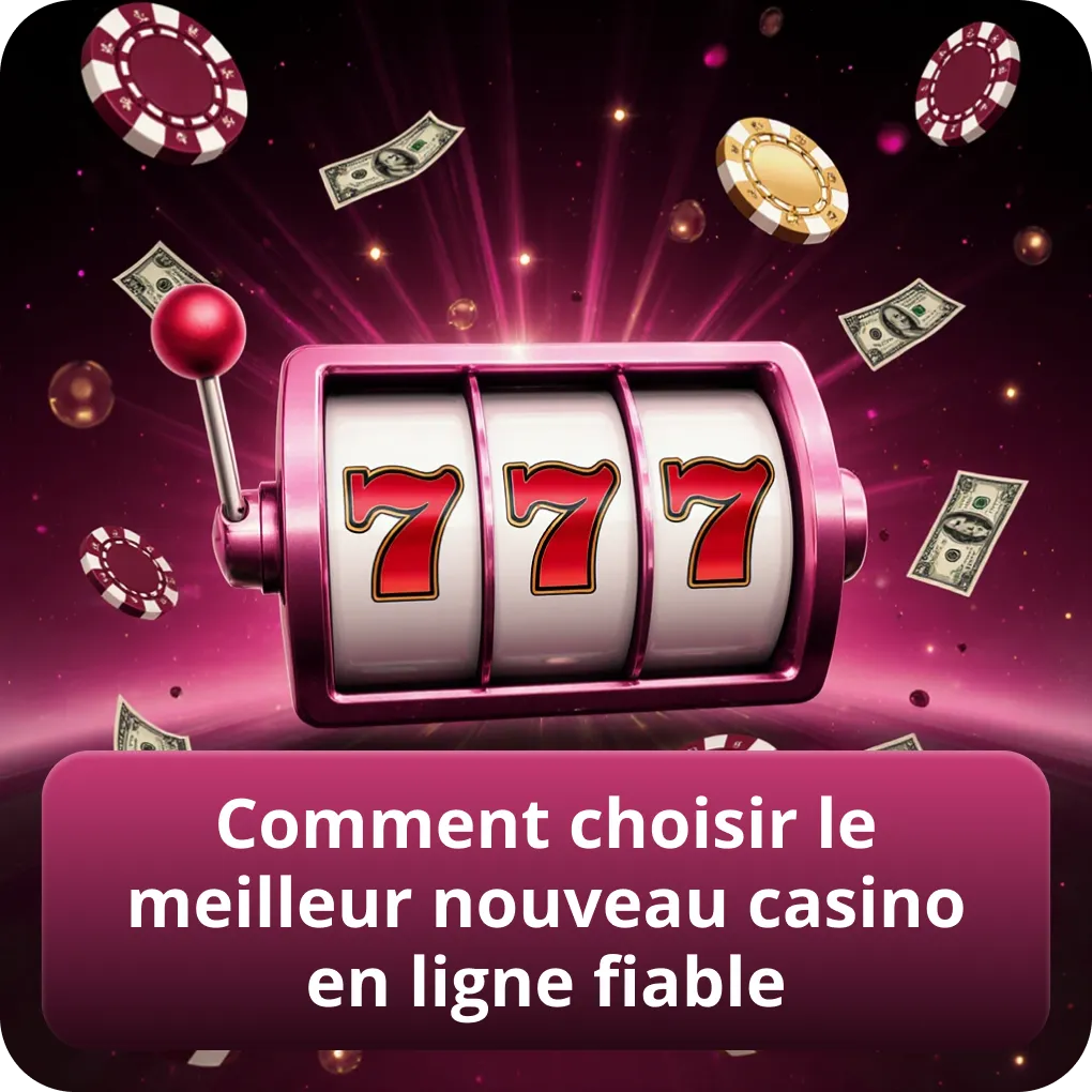 Comment choisir le meilleur nouveau casino en ligne fiable