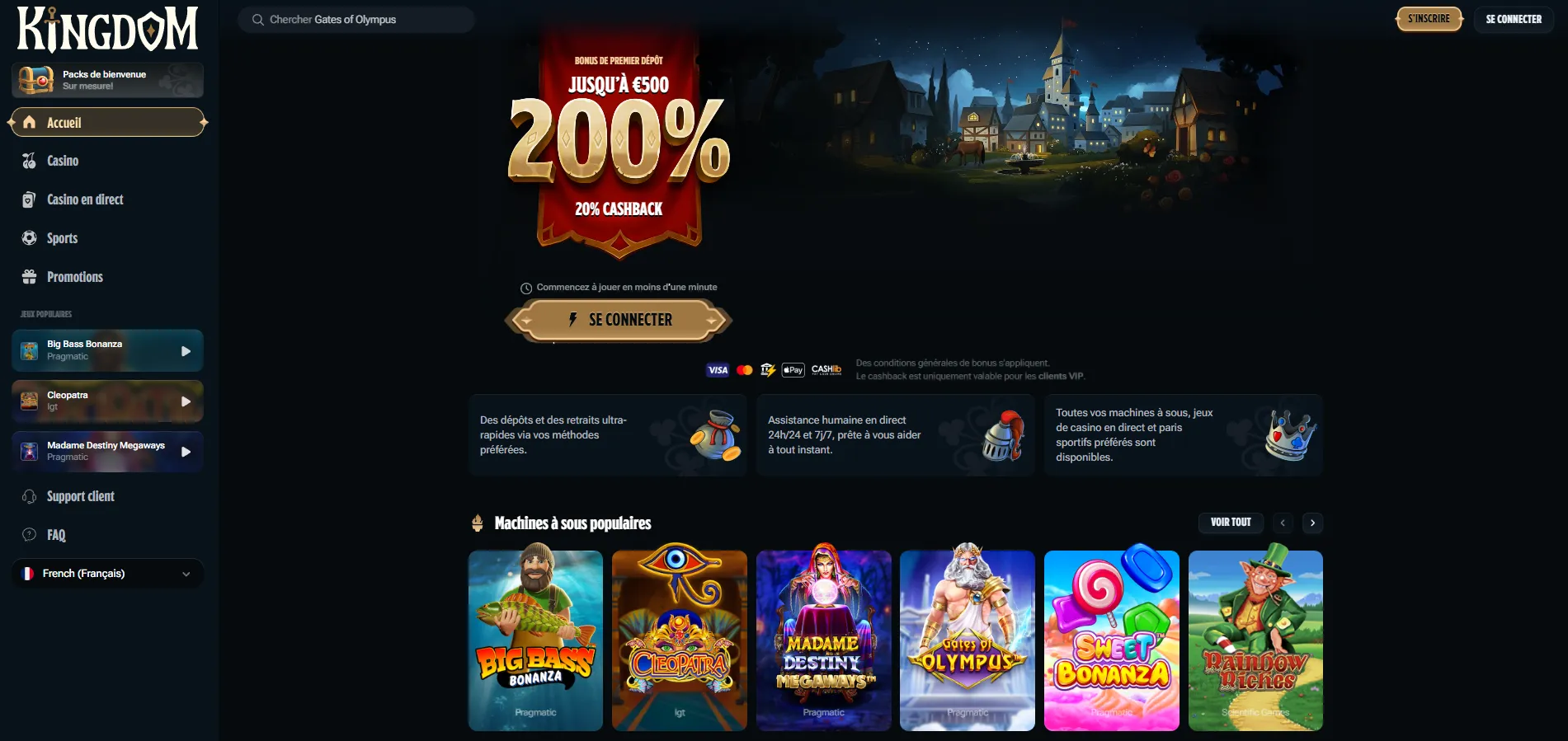 Comment effectuer un dépôt sur un casino en ligne argent réel France